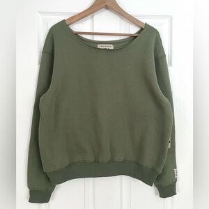NWT Fleece Factory Sweatshirt Size M